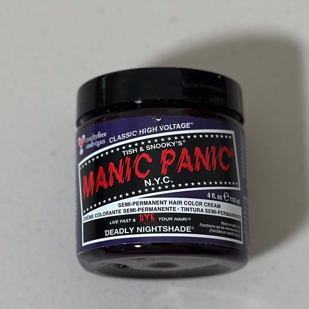 Manic panic semi permanent hair dye deadly nightshade